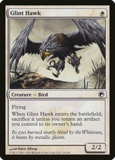 4x Glint Hawk No010 SOM MTG Magic English NM/Unplay common C card X4