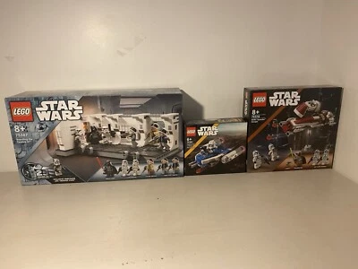 Lego Star Wars Boarding The Tantive + Captain Rex + BARC Speeder Escape New Sets - Photo 1/4