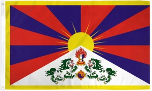 Tibet Flag 2x3ft House Flag Tibetan Flag - Picture 1 of 2