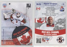 2012-13 Sereal KHL All-Star Collection Without Borders Curtis Sanford #WB2-040