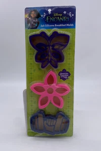 New Disney Encanto 3pk Silicone Breakfast Pancakes Eggs Molds - Picture 1 of 7