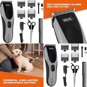 Kit de aseo de mascotas eléctrico perro gato cortadora inalámbrica recortadora afeitadora recargable - Imagen 1 de 10