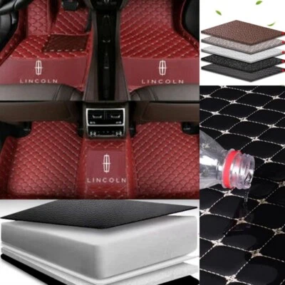 Alfombrillas alfombrillas personalizadas impermeables para Lincoln Town Car 1998-2011 Foto 1 de 4