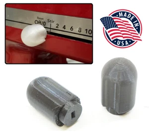 Kitchen Aid Mixer Speed Knob Replacement (Extra Tall) 2-pack - Made In USA - Picture 1 of 7
