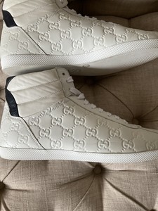 gucci white running shoes