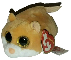 Ty Beanie Boos Teeny Tys 4" PEEWEE Hámster Apilable NUEVO MWMTs Peluche - Imagen 1 de 10