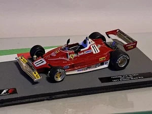1/43 scale Ferrari 312 T2 1977 Niki Lauda Brazilian GP F1 diecast model car - Picture 1 of 12