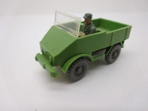 Wiking: MB Unimog Open, Dark Green (Schub185) - Picture 1 of 4