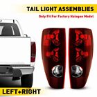 2X Red For 2004-2012 Chevy Colorado Gmc Canyon Pickup Tail Light Brake Lamp Pair