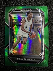 2023-24 Prizm Draft Picks Bilal Coulibaly Green Prizm Rc #97 - Picture 1 of 10