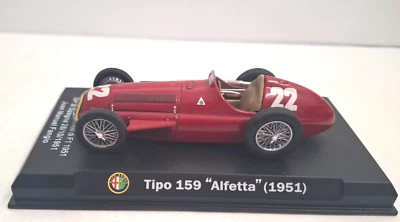 EDICOLA 1:43 AUTO ALFA ROMEO TIPO "ALFETTA" (1951) ROSSO   EDI VARIE  14 - Immagine 1 di 4