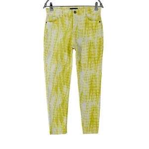 DESIGUAL Women Yellow Stretch Slim Fit Jeans Size EUR 40 UK 12 US 6 W30 - Picture 1 of 16