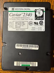 Hard Drive - Western Digital Caviar 2340 WDAC2340-00H - Untested - Picture 1 of 3