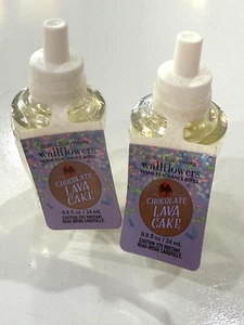 Chocolate Lava Cake Bath and Bodyworks Wallflower Bulb Refill Bundle of 2 NEW - Picture 1 of 2