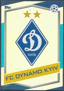 TOPPS MATCH ATTAX CHAMPIONS LEAGUE 2016-17 #DYN01-DYNAMO KYIV-INSIGNIA DEL EQUIPO-LÁMINA - Imagen 1 de 1