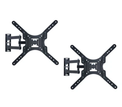 2-Pack TV Wall Brackets Full Motion VESA Mount 23-55in for RV's/Tiny Home/Garage - Image 1 of 4