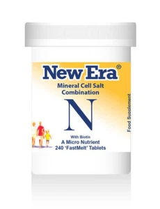 New Era Combination N Mineral Tissue Salt For MENSTRUAL PAIN (240 Tablets) - Picture 1 of 1