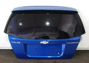 CHEVROLET KALOS BJ 2006 3 TÜRER HECKKLAPPE KOFFERRAUMKLAPPE HECKDECKEL BLAU - Bild 1 von 13