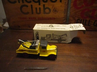 Pennzoil Die Cast 1/34 scale 1931 Hawkeye Wrecker Bank nosib 1992 USA ERTL #2913 - Image 1 of 4