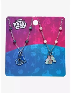My Little Pony Princess Luna & Celestia migliore amica collana ciondolo set - Foto 1 di 1