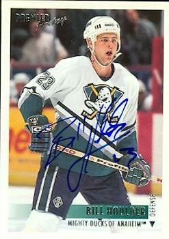 Bill Houlder autographed Hockey Card (Anaheim Ducks) 1994 Premier #92 - Image 1 of 1