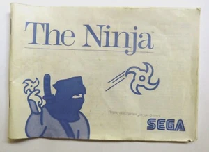 51010 Instruction Booklet - The Ninja - Sega Master System () - Bild 1 von 1