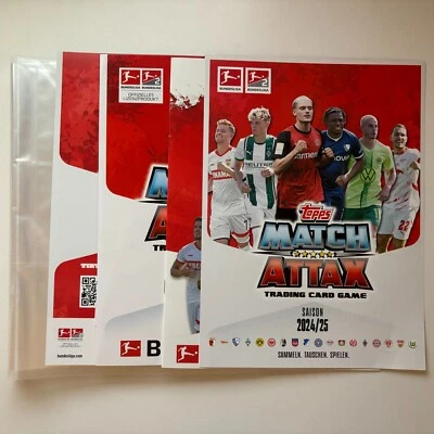 Topps Match Attax Bundesliga 2024/2025 - Carpeta de colección / álbum - 24/25 NUEVO Y VACÍO