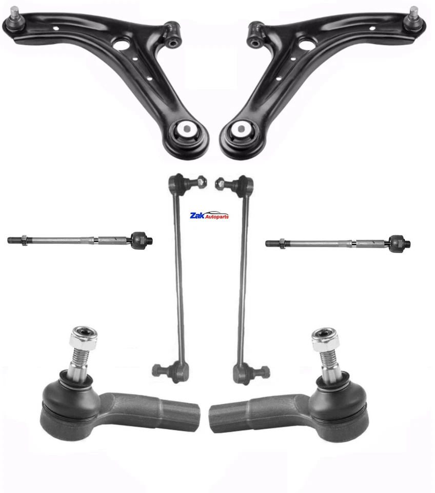 FOR FORD FIESTA MK7 (08-13) WISHBONE ARMS FRONT DROP LINKS & TRACK ROD ENDS - Image 1 of 1