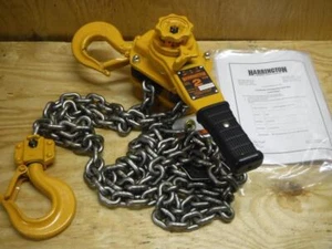New LB020-10 Harrington 4000 lb 10 ft Lift 1-11/25" Hook Lever Chain Hoist 2 Ton - Picture 1 of 1