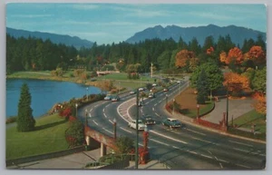 Entrance To Vancouver’s Stanley Park, Northern Pacific Railway, Canada, PC - Picture 1 of 2