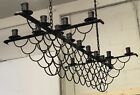 Antique French Provincial Wrought Iron Chandelier | 17 Lights