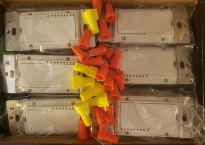 INSTEON Lot of 6 - 2477D Dimmers (White) With Quick Guide O/B SCE60-A11 - Image 1 of 4