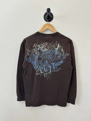 Camisa De Colección Lost Skateboards Para Hombres Mediana Marrón Y2K Patín Promo Manga Larga Foto 1 de 3