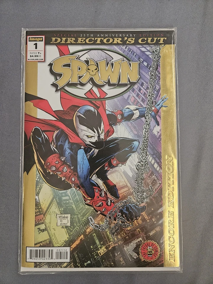 Spawn #1 Gold Edition 25th Anniversary Directors Cut Encore (2017) - Image 1 of 1