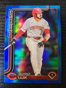 2025 Topps Gavin Lux Blue Foil /150 #464 Reds - Picture 1 of 2