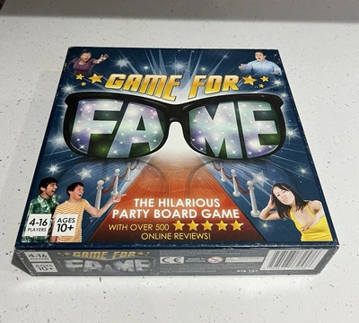 Fame The Hilarious Party Giggles Board Game - Image 1 of 4