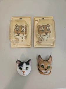 Wooden Animal Heads Magnetic - Picture 1 of 1
