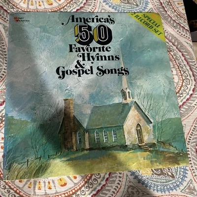 America's 50 Favorite Hymns & Gospel Songs Volume Two - Double LP Foto 1 de 4