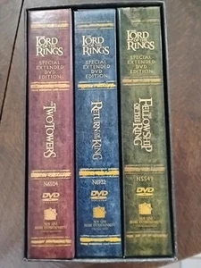 THE LORD OF THE RINGS Trilogy Special Extended Edition 12-DVD Box Set w/ Booklet - Picture 1 of 7