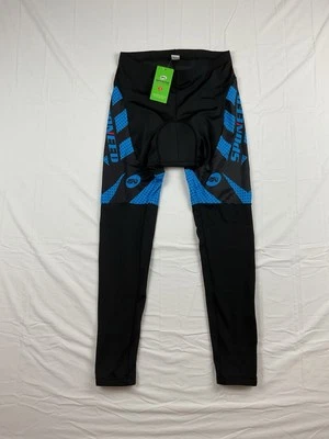 SPOONEED Cycling Tights Padded Pants 2XL NWT Mens Bike Compression Leggings - Image 1 of 4