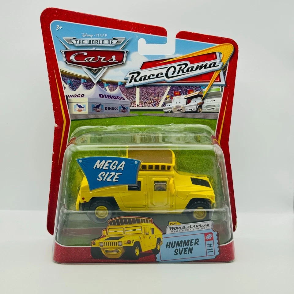 Disney Pixar Cars - HUMMER SVEN Mega Size Deluxe Race O Rama 2009 - 1:55 Diecast - Image 1 of 1