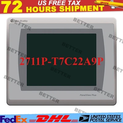 NUEVO 2711P-T7C22A9P ALLEN BRADLEY HMI PanelView Plus 7 Terminal Gráfico ENVÍO GRATUITO Foto 1 de 4