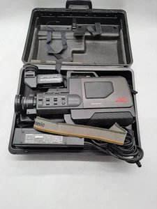Vintage Panasonic AG-170 VHS Camcorder Pro Line Reporter with Case - Picture 1 of 9