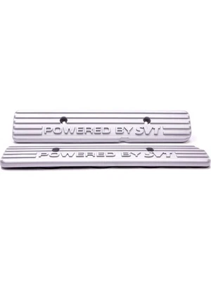Ford Engine Coil Cover SVT Logo Aluminum Natural Ford Modular Pair (M-6067-C) - Image 1 of 4