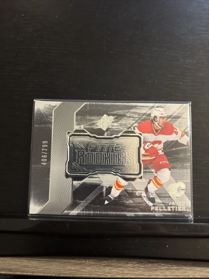 2023 Upper Deck SPx Finite Rookies /799 Jakob Pelletier - Image 1 of 1