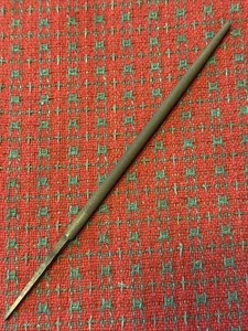 Vintage NICHOLSON 6” Round File Smooth Rat Tail USA 🇺🇸 NOS - Picture 1 of 10