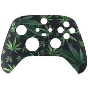 Funda personalizada con placa frontal SoftTouch Weed Leaf para controlador Xbox serie X/S - Imagen 1 de 7