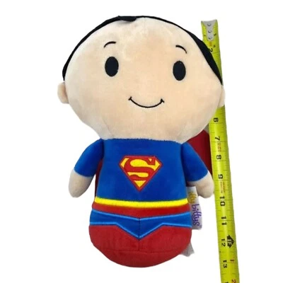 12-дюймовая плюшевая мягкая игрушка супергерой SUPERMAN ITTY BITTYS Hallmark из комиксов DC - Изображение 1 из 4