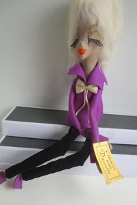 Vintage Farnell Puppe-Danielle-weicher Körper & Kopf-Draht biegsame Gliedmaßen exzellenter Zustand - Bild 1 von 10