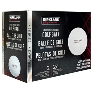 Kirkland Signature Three-Piece Golf Ball Performance Plus,Urethane Cover (24 - Picture 1 of 6